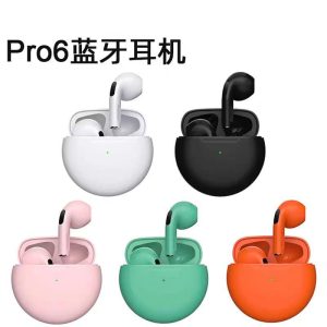 Cross-border new Pro6 bluetooth headset in-ear sports noise cancelling wireless J6 TWS binaural M10 Pro4 PRO5
