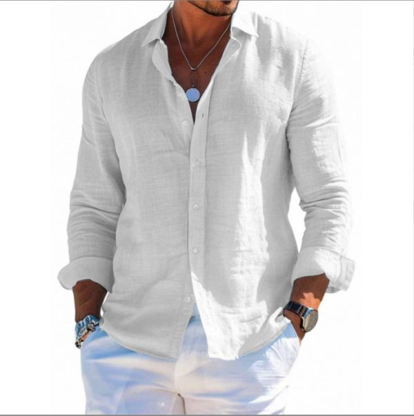 Hawaiian 3D printed shirt Amazon Independence popular lapel beach short-sleeved shirt - Image 2