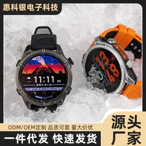 Garmin's popular HD300 Bluetooth smart watch is outdoor deep waterproof and can dive 30 meters AMOLED screen