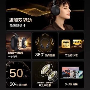 WH-1000XM5 head-mounted wireless Bluetooth headset cross-border version is a popular foreign trade hot-selling high-quality light luxury model