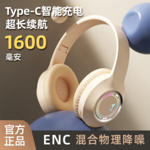 Cross-border M3 head-mounted LED Bluetooth headphones wireless subwoofer e-sports gaming music headset can be plugged in