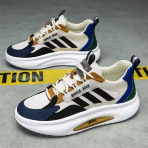 Official Clover Platform Men's Shoes Autumn Breathable Mesh Forrest Gump Running Sneakers Non-slip Youth Fashion Brand Shoes