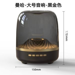 Cross-border subwoofer, wireless bluetooth small speaker, outdoor audio, card voice broadcast, mini smart speaker