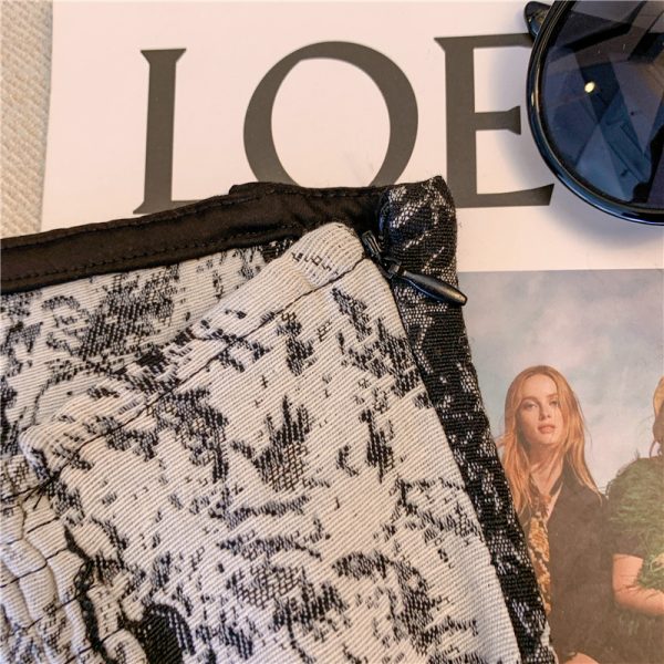 Real shot ink painting jacquard bandeau wears a high-end waist sleeveless top and is chic and super good-looking wrap - Image 5
