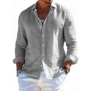 Hawaiian 3D printed shirt Amazon Independence popular lapel beach short-sleeved shirt