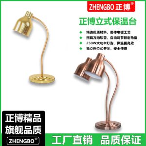 Zhengbo double-headed buffet food insulation lamp food pizza display light hose lamp swing light heating barbecue