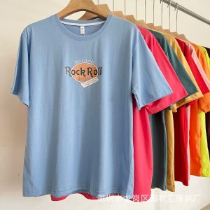 Free shipping new street stall source night market women's short-sleeved T-shirt wholesale loose plus size Korean version casual ins trendy wholesale