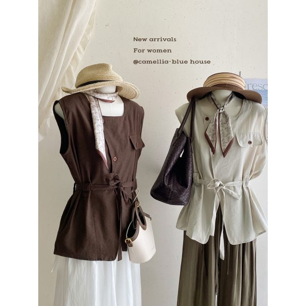 WANGXING|(BLOUSE)941601804666 "Office Siren" smart commuter shirt - Image 5