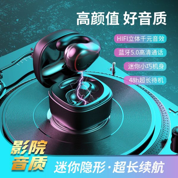 Wireless Bluetooth headset T25 in-ear Bluetooth headset single ear wireless mini driving business sports headset