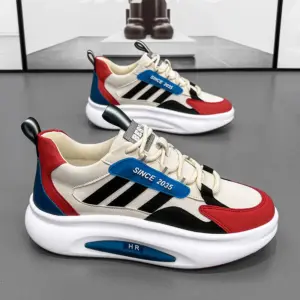 Official Clover Platform Men's Shoes Autumn Breathable Mesh Forrest Gump Running Sneakers Non-slip Youth Fashion Brand Shoes