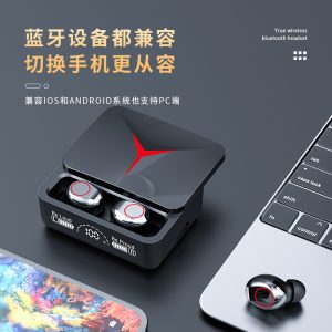 Cross-border foreign trade M19 M10 M90 F9-5C M20 bluetooth headset TWS touch digital display sports wireless earphone