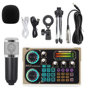BM800 Podcast Equipment, Microphone, Microphone, NX7 Sound Card, Cross-border Anchor, Computer Recording Stand, Live Broadcast Full Set