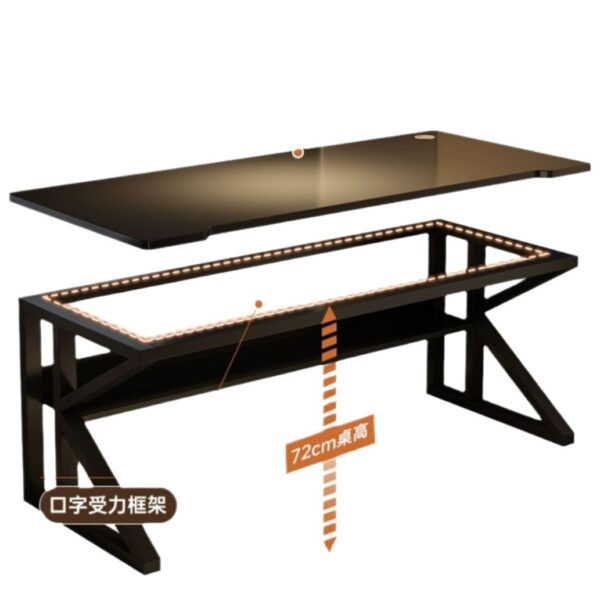 Computer Desks, Desktop Gaming Tables and Chairs, Bedroom Home Study Desks, Writing Simple Work Desks, Office Desks - Image 5
