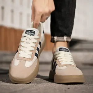 Official Clover German Training Shoes Men's 2025 New Autumn and Winter Versatile Casual Sneakers Soft Sole Sports Small White Tide Shoes