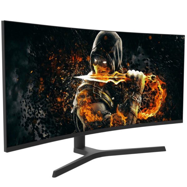 34 inch LCD monitor HD gaming 34 inch 144165HZ gaming curved 4K computer screen monitor - Image 5