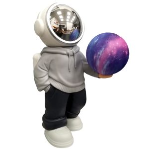 New Astronaut Wireless Bluetooth Audio Night Light Mini Portable Small Desktop Speaker Birthday Gift Ornament