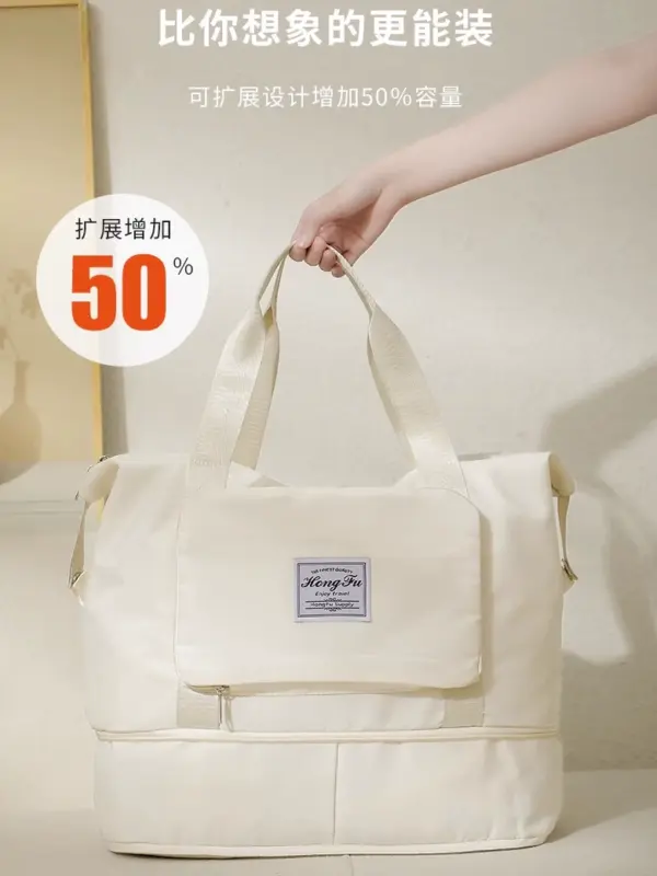 Pregnant women are admitted to the hospital and waiting for childbirth, special puerperal storage bags for mothers and babies, large-capacity lightweight travel bags, and hand luggage bags - Image 3