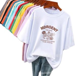 1 yuan free shipping women's clothing wholesale 9.9 a drop shipping short-sleeved T-shirt women's 2025 summer hot plus-size clothes