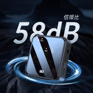The factory directly supplies the new B1 1-in-2 wireless lavalier microphone for live broadcasting, special radio noise reduction wireless small microphone