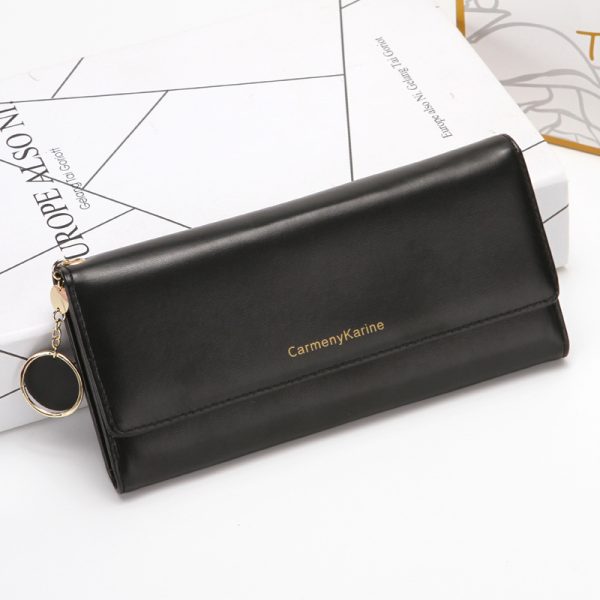 Factory direct women's wallet, women's tri-fold bag, women's coin purse, coin purse, multi-functional wallet - Image 3