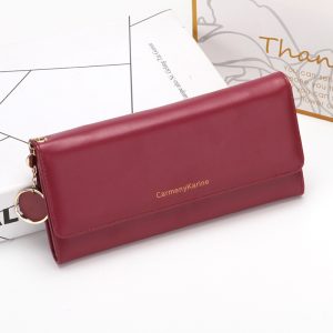 Factory direct women's wallet, women's tri-fold bag, women's coin purse, coin purse, multi-functional wallet
