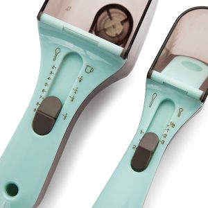 Adjustable measuring spoon baking plastic measuring spoon kitchen tools plastic graduated measuring spoon adjustable measuring spoon set