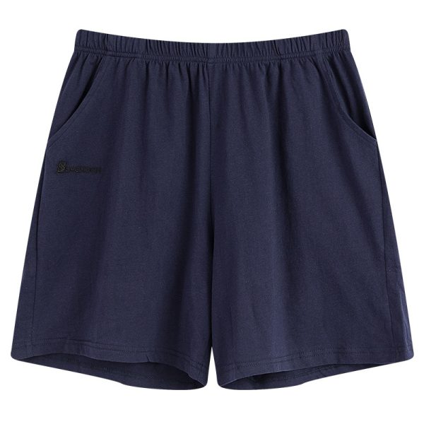 Summer dad suit shorts middle-aged men loose five-point pants middle-aged and elderly cotton casual sweatpants wholesale - Image 2