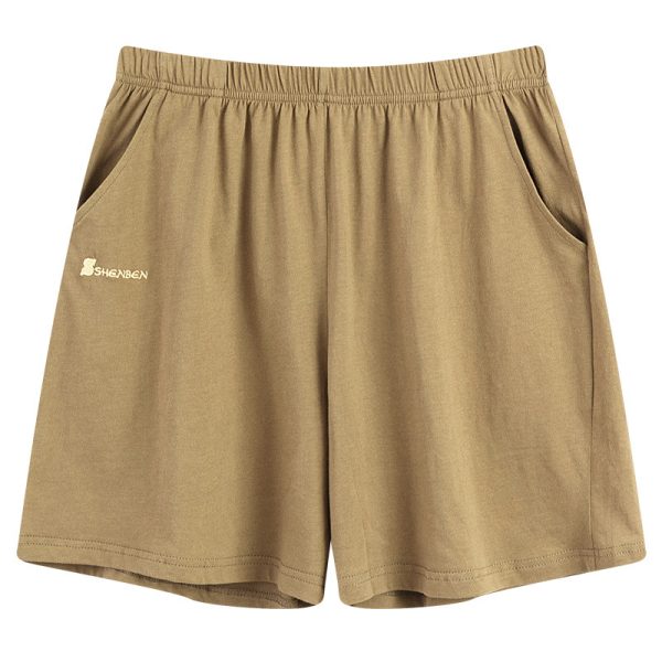 Summer dad suit shorts middle-aged men loose five-point pants middle-aged and elderly cotton casual sweatpants wholesale - Image 4