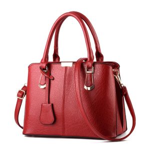 Women's Bag 2024 New Korean Edition Bag Female Korean Version Stereotyped Taobao Women's Bag Crossbody One-Shoulder Handbag Factory Straight Hair