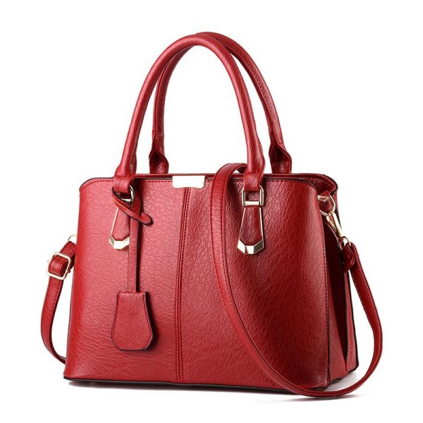 Women's Bag 2024 New Korean Edition Bag Female Korean Version Stereotyped Taobao Women's Bag Crossbody One-Shoulder Handbag Factory Straight Hair - Image 3