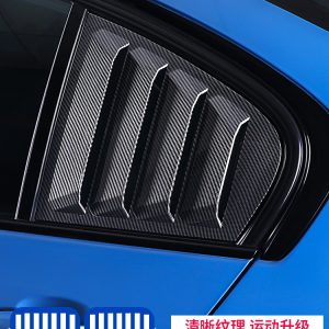It is suitable for BMW New 3 Series Rear Triangle Window Louver Decorative Sticker 3 Series GT320I320LI325LI Modification