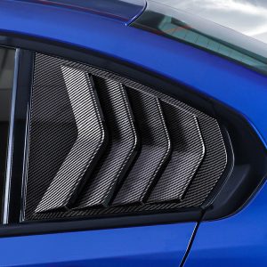 It is suitable for BMW New 3 Series Rear Triangle Window Louver Decorative Sticker 3 Series GT320I320LI325LI Modification