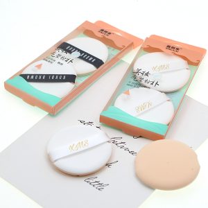 2 pieces of wet and dry cushion puff BB cream foundation universal sponge puff makeup egg stall