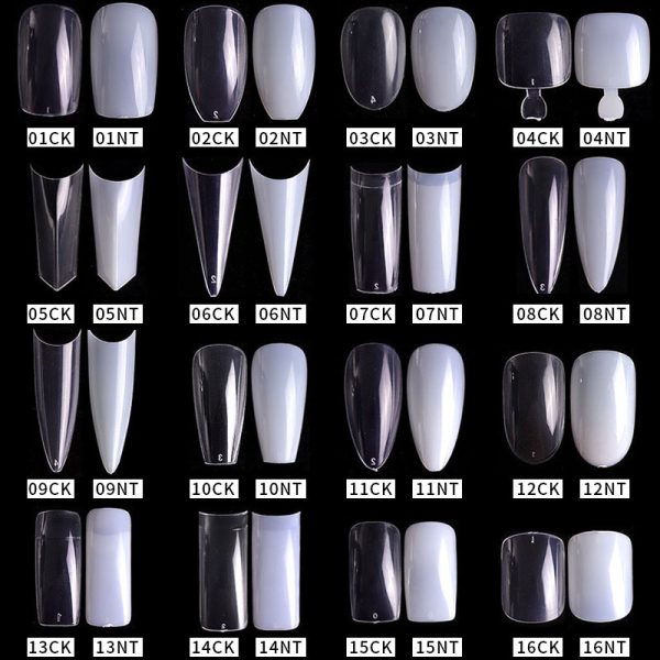 Factory wholesale nail art French pointed nail ballet nail transparent nail toenail toenail nail piece wholesale - Image 4
