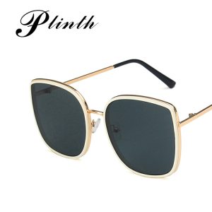 Douyin beige sunglasses women's trend 2022 new large-frame Korean version of the trend glasses Internet celebrity with the same sunglasses