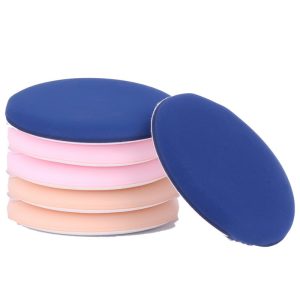 Popular strawberry pie puff, non-eating powder, double-sided cushion beauty egg, wet and dry round sponge setting foundation