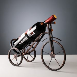 Light luxury wine rack ornaments, home wine bottles, wine cabinet decorations, dining table, home iron crafts, creative and modern