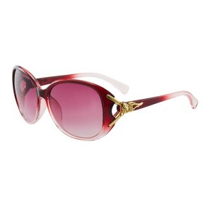 New 9257 fashion fox head sunglasses trendy women's large frame polarized glasses factory direct sales flower sunglasses