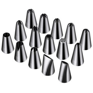 Piping Mouth, Korean Piping Mouth Set, Baking Tools, Whipping Cream Piping Bag, Baking Utensils Set, Piping Mouth