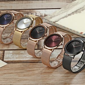 IBSO watch men's waterproof belt fashion trend Korean version student male accurate walking quartz watch 8160