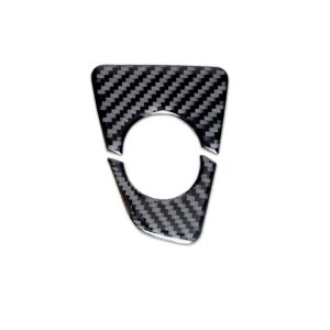 Suitable for BMW new 3 Series 320i F30 interior modification true carbon fiber gear seat decoration sticker auto parts