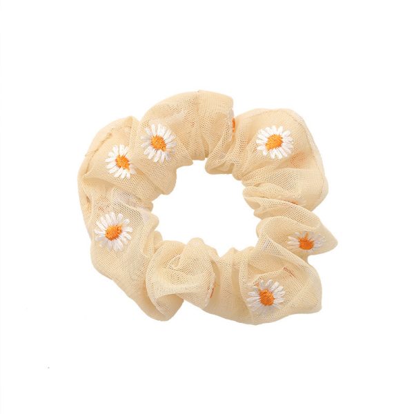 Gentle yellow pig large intestine hair ring, female cute, fat intestine hair rope, Korean limelight rope, Korean version large intestine hair ring - Image 5