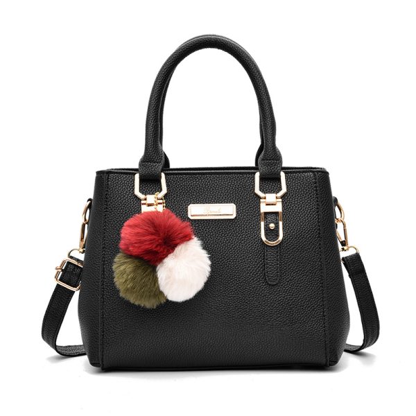 2024 new Korean version of large-capacity fashion handbag, simple and practical, light luxury shoulder bag, crossbody bag, one drop-shipping
