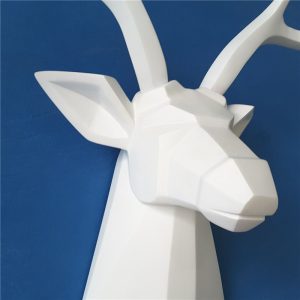 Geometric deer head wall mounted wall decoration home living room entryway TV sofa bedroom background wall decoration factory wholesale