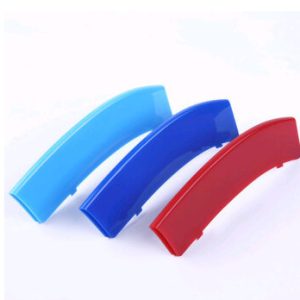 The car in the mesh 5 series modified three-color card strip in the mesh trim strip non-disassembly buckle X1X3X4X6X5GT525Li320i