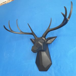 Geometric deer head wall mounted wall decoration home living room entryway TV sofa bedroom background wall decoration factory wholesale