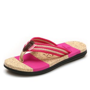 Cross-border new couple beach flip flops women's fashion Korean version of the trend casual flip-flops flat sandals