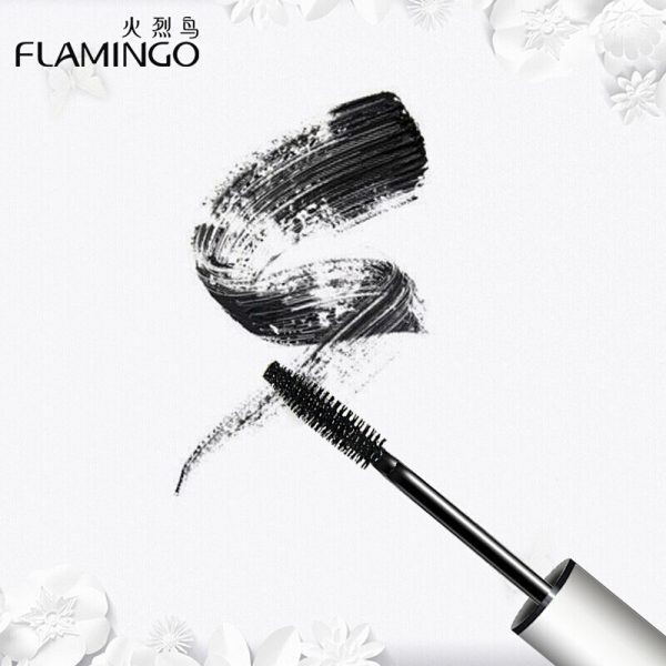 Flamingo star thick mascara genuine ins slender long curl long-lasting waterproof not easy to smudge makeup 6017 - Image 3