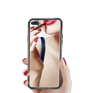 Internet celebrity mirror phone case is suitable for iPhone16e, Apple 15, anti-drop women's tide, 14pro mirror glass case