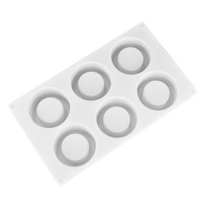 Cross-border hot selling silicone cake mold mousse fruit Christmas diamond heart shaped cake baking mold set tool